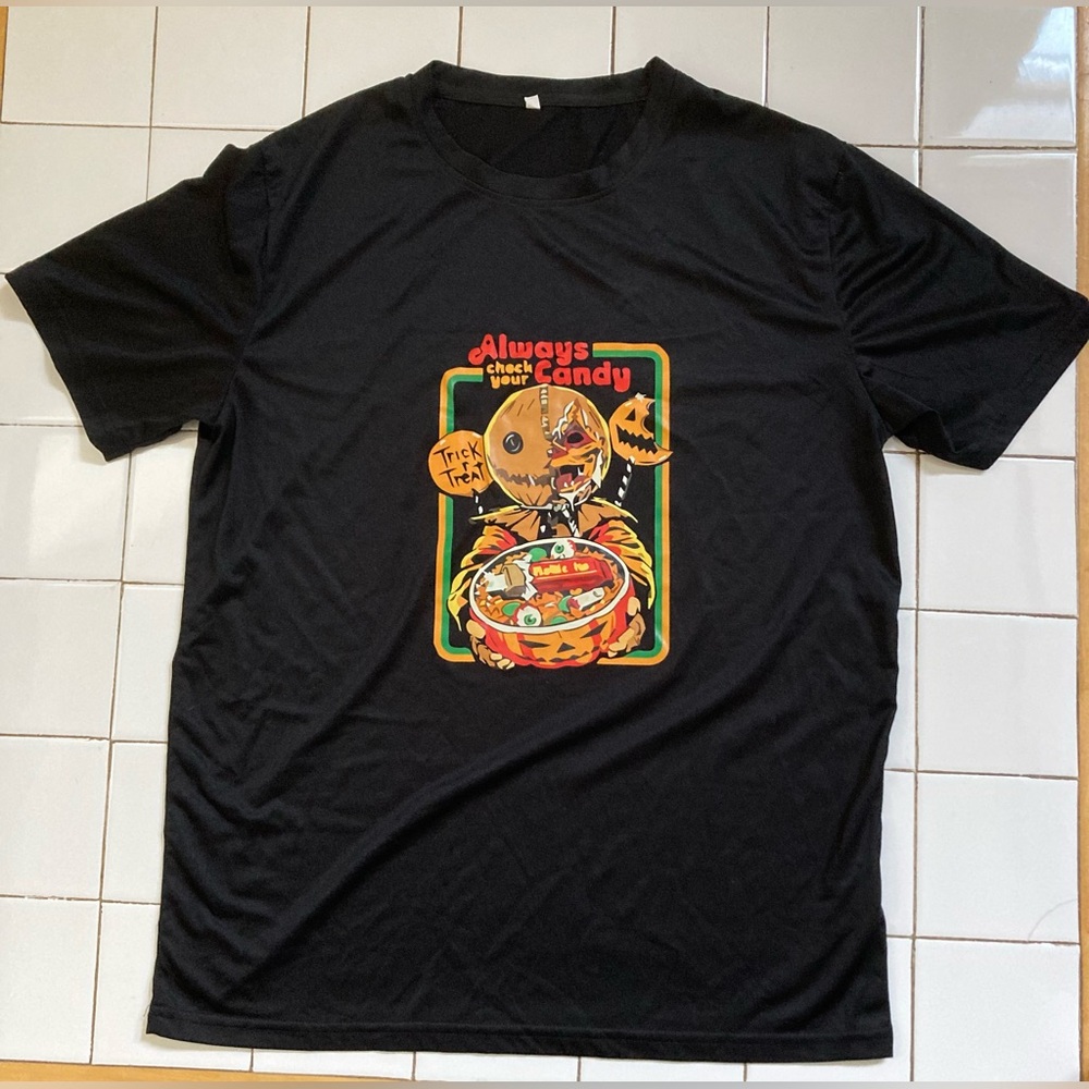Always Check Your Candy Trick Or Treat Graphic TShirt